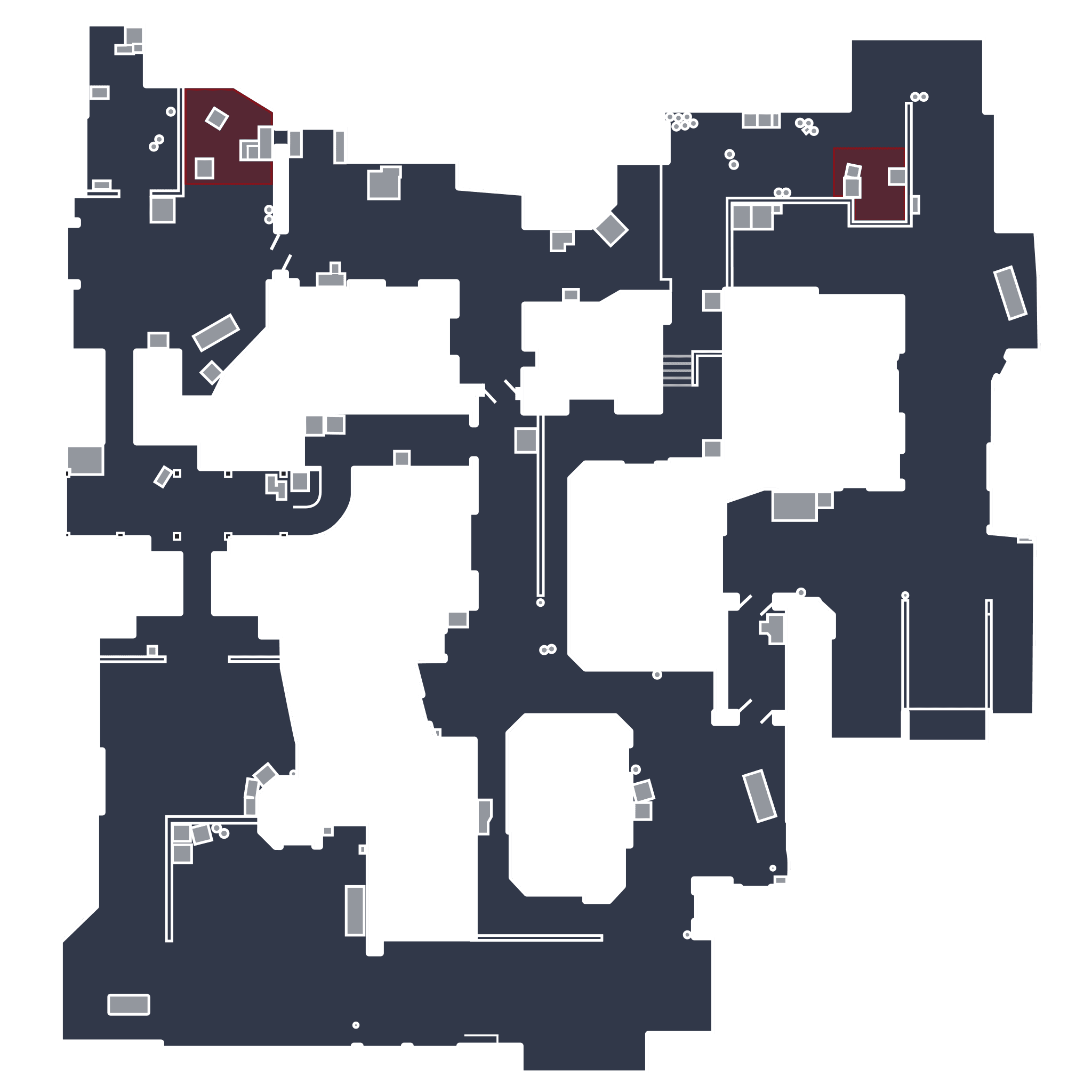 Dust2 tactical radar preview